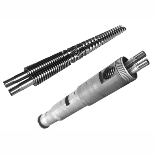 What is a conical twin screw extruder?