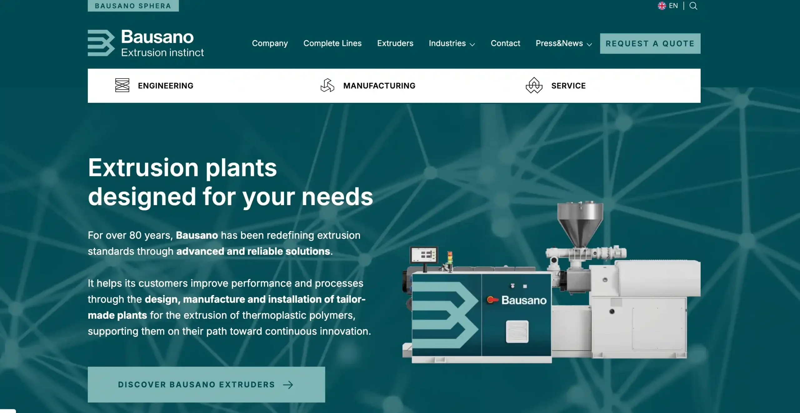 Extruder Manufacturers Bausano 