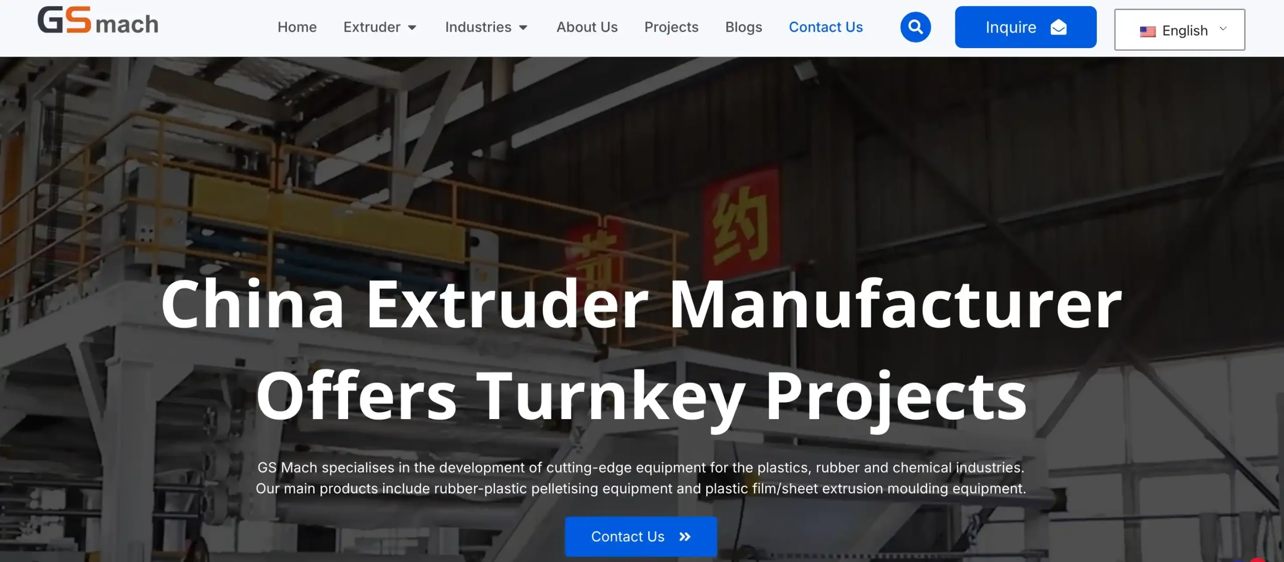 Extruder Manufacturers  GSmach