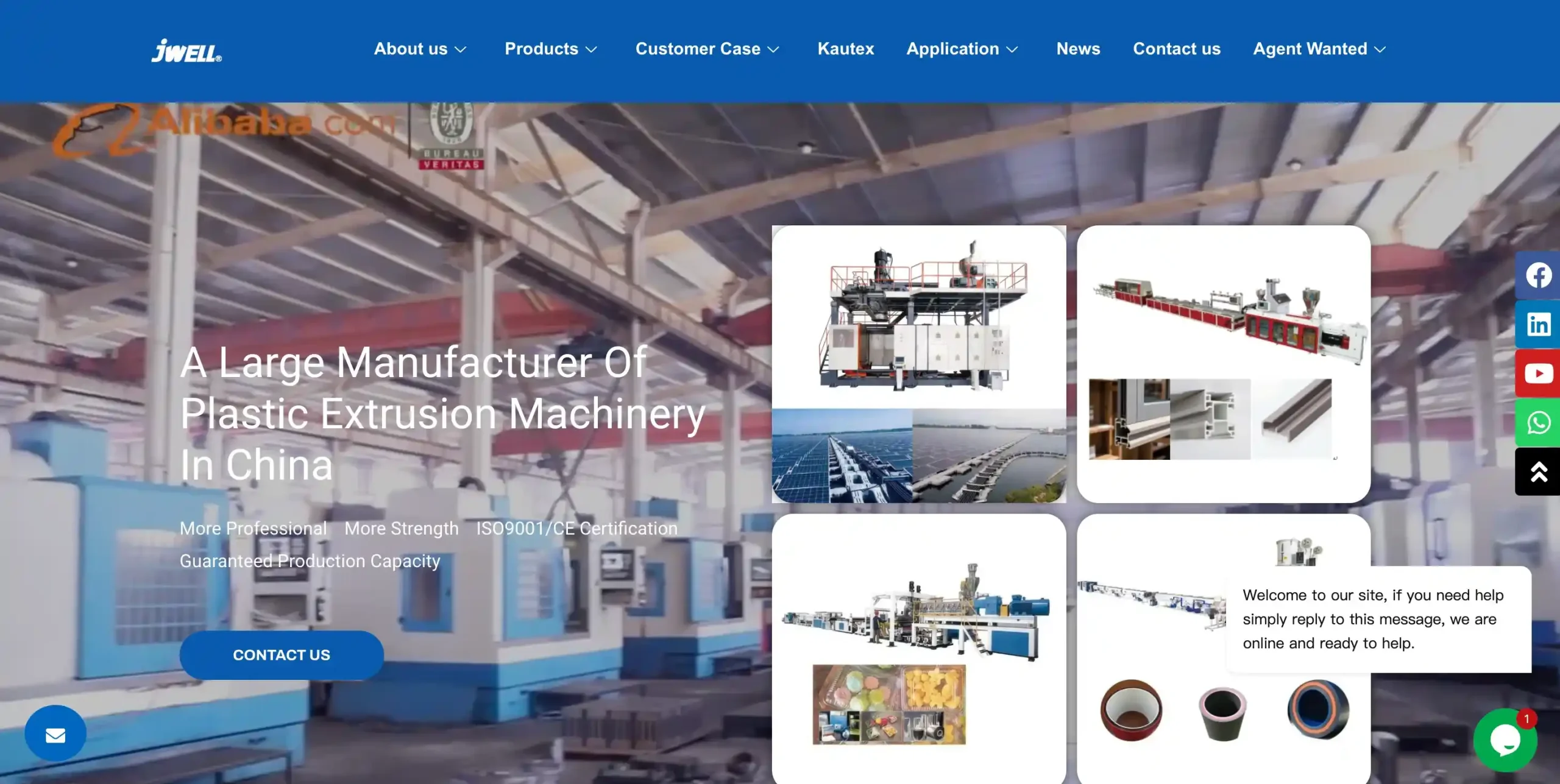Extruder Manufacturers  Jwell Machinery